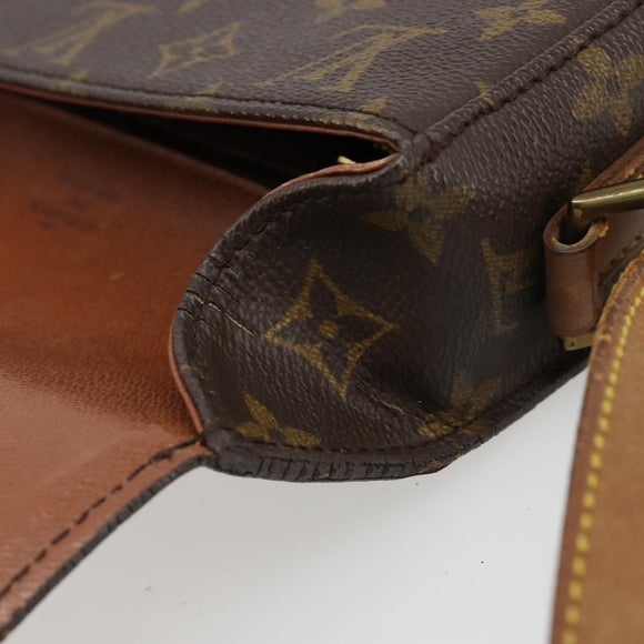 LOUIS VUITTON Monogram Saint Cloud GM Shoulder Bag M51242 LV Auth hk3862