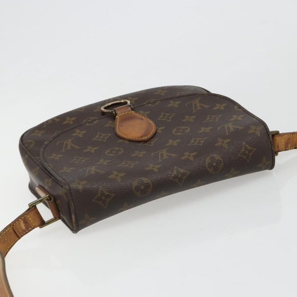 LOUIS VUITTON Monogram Saint Cloud GM Shoulder Bag M51242 LV Auth hk3862