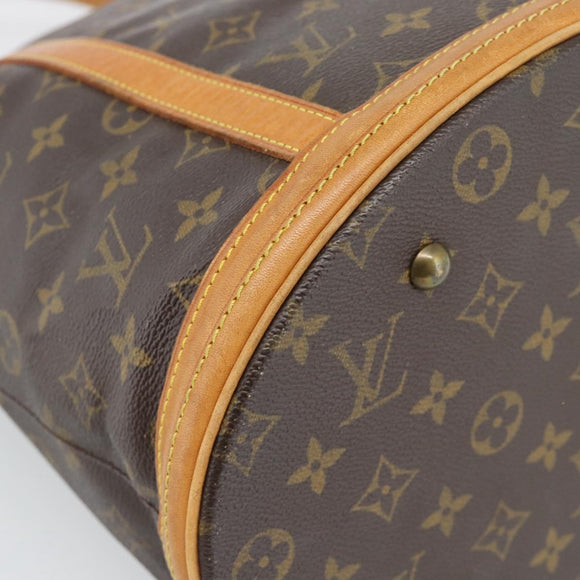 LOUIS VUITTON Monogram Bucket GM Schoudertas M42236 LV Auth hk3864