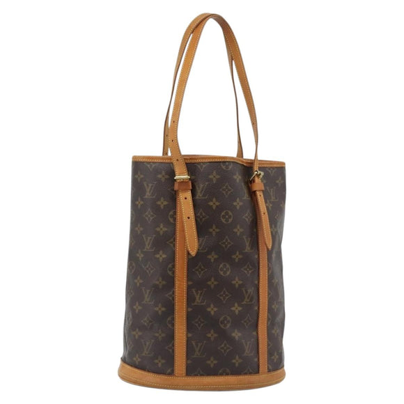 LOUIS VUITTON Monogram Bucket GM Schoudertas M42236 LV Auth hk3864