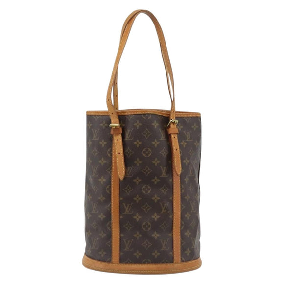 LOUIS VUITTON Monogram Bucket GM Schoudertas M42236 LV Auth hk3864