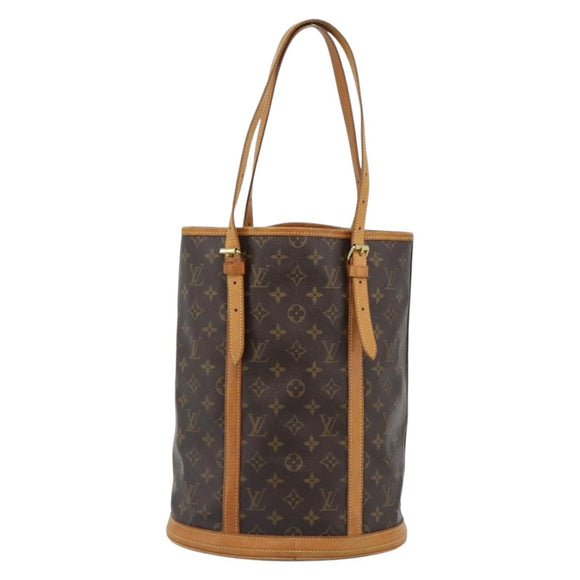 LOUIS VUITTON Monogram Bucket GM Schoudertas M42236 LV Auth hk3864