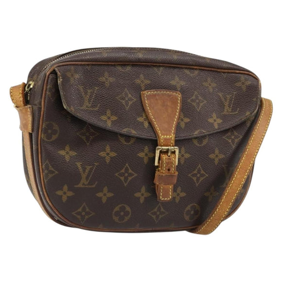 LOUIS VUITTON Monogram Jeune Fille MM Shoulder Bag M51226 LV Auth hk3865