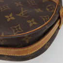 LOUIS VUITTON Monogram Jeune Fille MM Shoulder Bag M51226 LV Auth hk3865-17