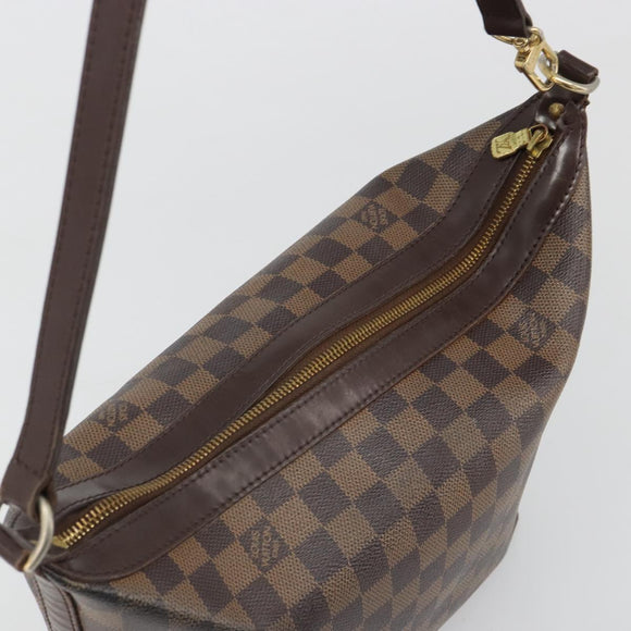 LOUIS VUITTON Damier Ebene Illovo MM Shoulder Bag N51995 LV Auth hk3870