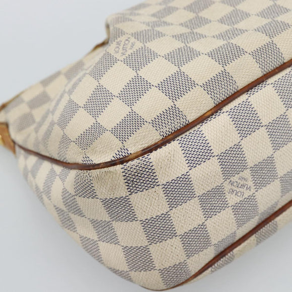 LOUIS VUITTON Damier Azur Siracusa PM Shoulder Bag N41113 LV Auth hk3871