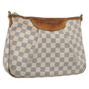 LOUIS VUITTON Damier Azur Siracusa PM Shoulder Bag N41113 LV Auth hk3871-1