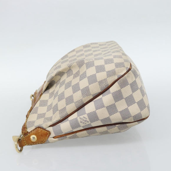 LOUIS VUITTON Damier Azur Siracusa PM Shoulder Bag N41113 LV Auth hk3871