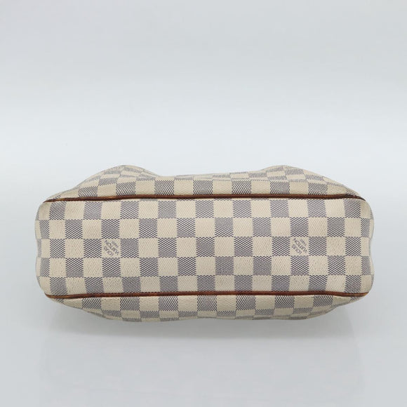 LOUIS VUITTON Damier Azur Siracusa PM Shoulder Bag N41113 LV Auth hk3871