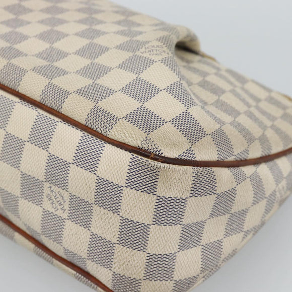 LOUIS VUITTON Damier Azur Siracusa PM Shoulder Bag N41113 LV Auth hk3871
