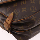 LOUIS VUITTON Monogram Saumur 30 Shoulder Bag M42256 LV Auth hk3872-16