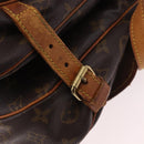 LOUIS VUITTON Monogram Saumur 30 Shoulder Bag M42256 LV Auth hk3873-8