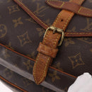 LOUIS VUITTON Monogram Saumur 30 Shoulder Bag M42256 LV Auth hk3873-9