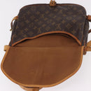 LOUIS VUITTON Monogram Saumur 30 Shoulder Bag M42256 LV Auth hk3873-24