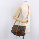 LOUIS VUITTON Monogram Saumur 30 Shoulder Bag M42256 LV Auth hk3873-29