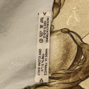 HERMES Carre 90 Scarf ""napoleon"" Silk Gray Auth hk3877-15