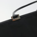 GUCCI Jackie Tote Bag Canvas Black Silver 002 1074 Auth hk3882-14