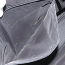GUCCI Jackie Tote Bag Canvas Black Silver 002 1074 Auth hk3882-21