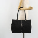 GUCCI Jackie Tote Bag Canvas Black Silver 002 1074 Auth hk3882-23
