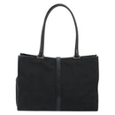 GUCCI Jackie Tote Bag Canvas Black Silver 002 1074 Auth hk3882-3