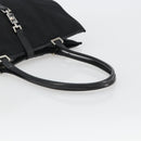 GUCCI Jackie Tote Bag Canvas Black Silver 002 1074 Auth hk3882-7