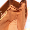 LOUIS VUITTON Monogram Vernis Reade MM Hand Bag Bronze M91143 LV Auth hk3883-19