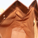 LOUIS VUITTON Monogram Vernis Reade MM Hand Bag Bronze M91143 LV Auth hk3883-20