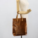 LOUIS VUITTON Monogram Vernis Reade MM Hand Bag Bronze M91143 LV Auth hk3883-23