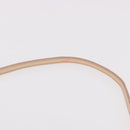 Chloe Lily Hand Bag Leather 2way Beige Gold Auth hk3885-9