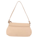 Chloe Lily Hand Bag Leather 2way Beige Gold Auth hk3885-2