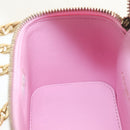 CHANEL Vanity Chain Shoulder Bag Caviar Skin Pink Gold CC Auth hk3887SAM-25