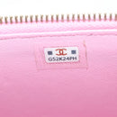 CHANEL Vanity Chain Shoulder Bag Caviar Skin Pink Gold CC Auth hk3887SAM-12
