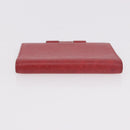 HERMES Agenda Vision & Ballpoint Pen Set Leather Red Auth hk3888-4