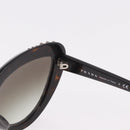 PRADA Sunglasses plastic Black Auth hk3889V-10