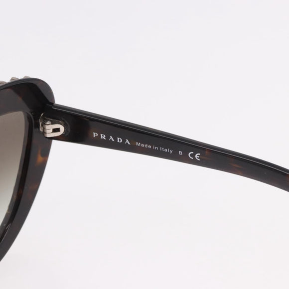PRADA Sunglasses plastic Black Auth hk3889V