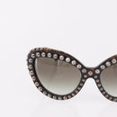 PRADA Sunglasses plastic Black Auth hk3889V-4
