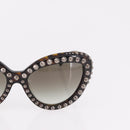 PRADA Sunglasses plastic Black Auth hk3889V-5