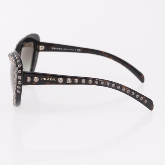 PRADA Sunglasses plastic Black Auth hk3889V