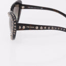 PRADA Sunglasses plastic Black Auth hk3889V-9