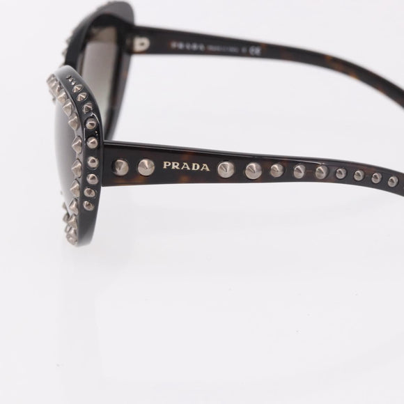 PRADA Sunglasses plastic Black Auth hk3889V