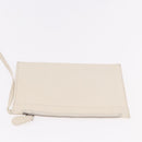 BALENCIAGA Navy Cabas M Hand Bag Leather White Silver 339936 Auth hk3892-21