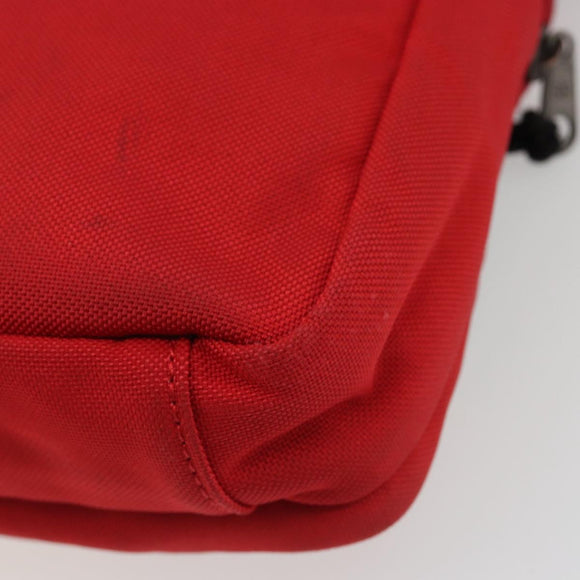 BALENCIAGA Messenger Bag S Shoulder Bag Nylon Red 638657 Auth hk3893