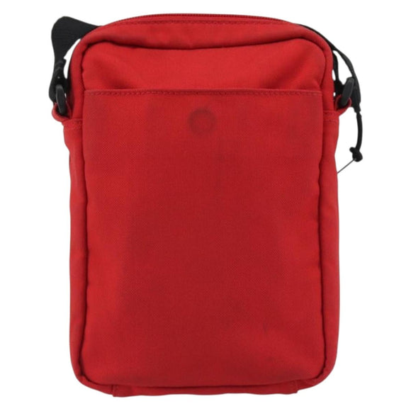 BALENCIAGA Messenger Bag S Shoulder Bag Nylon Red 638657 Auth hk3893