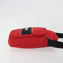 BALENCIAGA Messenger Bag S Shoulder Bag Nylon Red 638657 Auth hk3893-3