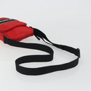 BALENCIAGA Messenger Bag S Shoulder Bag Nylon Red 638657 Auth hk3893-7
