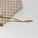 LOUIS VUITTON Damier Azur Neverfull MM Tote Bag N41605 LV Auth hk3894-17