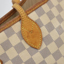 LOUIS VUITTON Damier Azur Neverfull MM Tote Bag N41605 LV Auth hk3894-10
