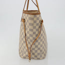 LOUIS VUITTON Damier Azur Neverfull MM Tote Bag N41605 LV Auth hk3894-3