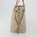 LOUIS VUITTON Damier Azur Neverfull MM Tote Bag N41605 LV Auth hk3894-4