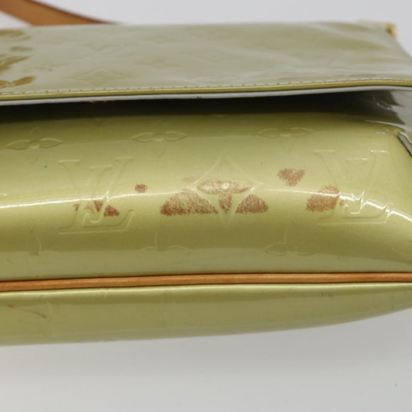 LOUIS VUITTON Monogram Vernis Thompson Street Bag Gris M91008 LV Auth hk3896